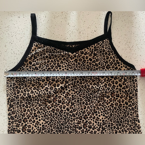Leopard Print knit tank top - Picture 7 of 9